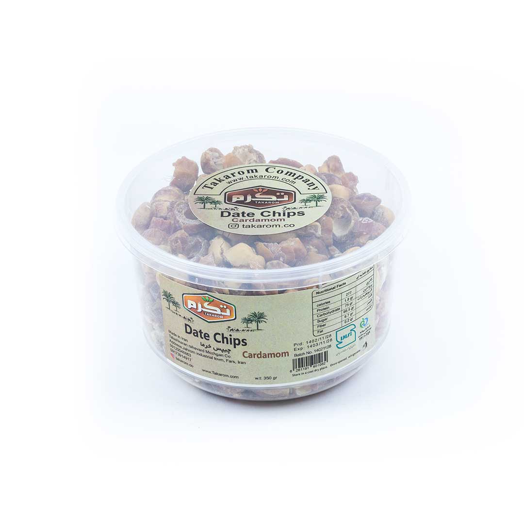 Takarom cardamom Date chips Takarom cardamom Date chips